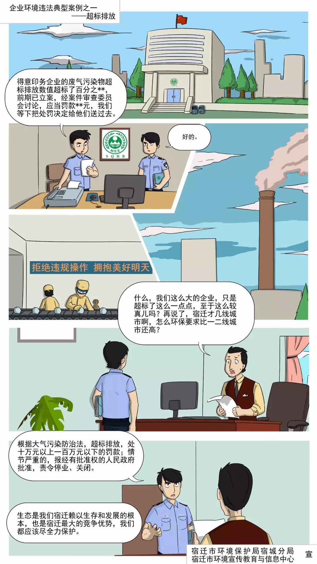 局用漫畫(huà)解讀：常見(jiàn)的企業(yè)環(huán)境違法行為有哪些？